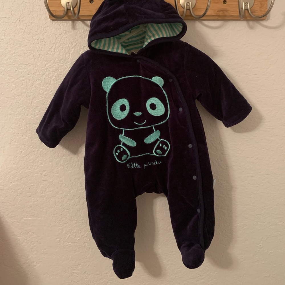 Cute Panda Coverall for Newborn